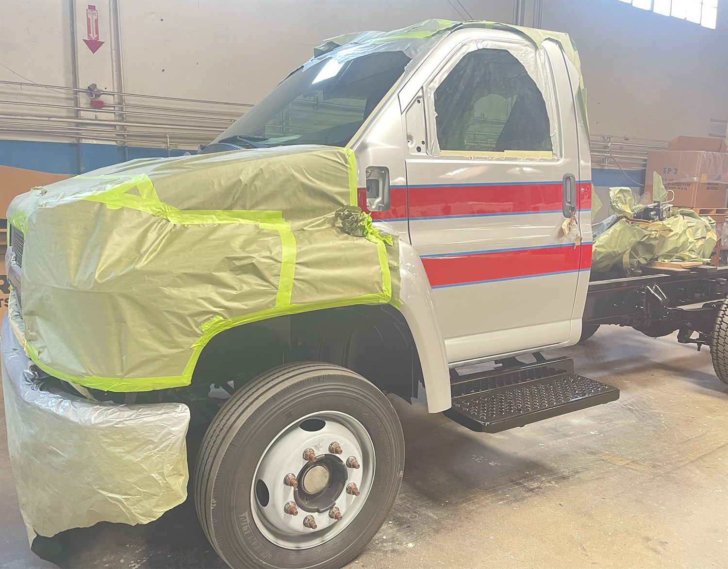 Custom truck paint