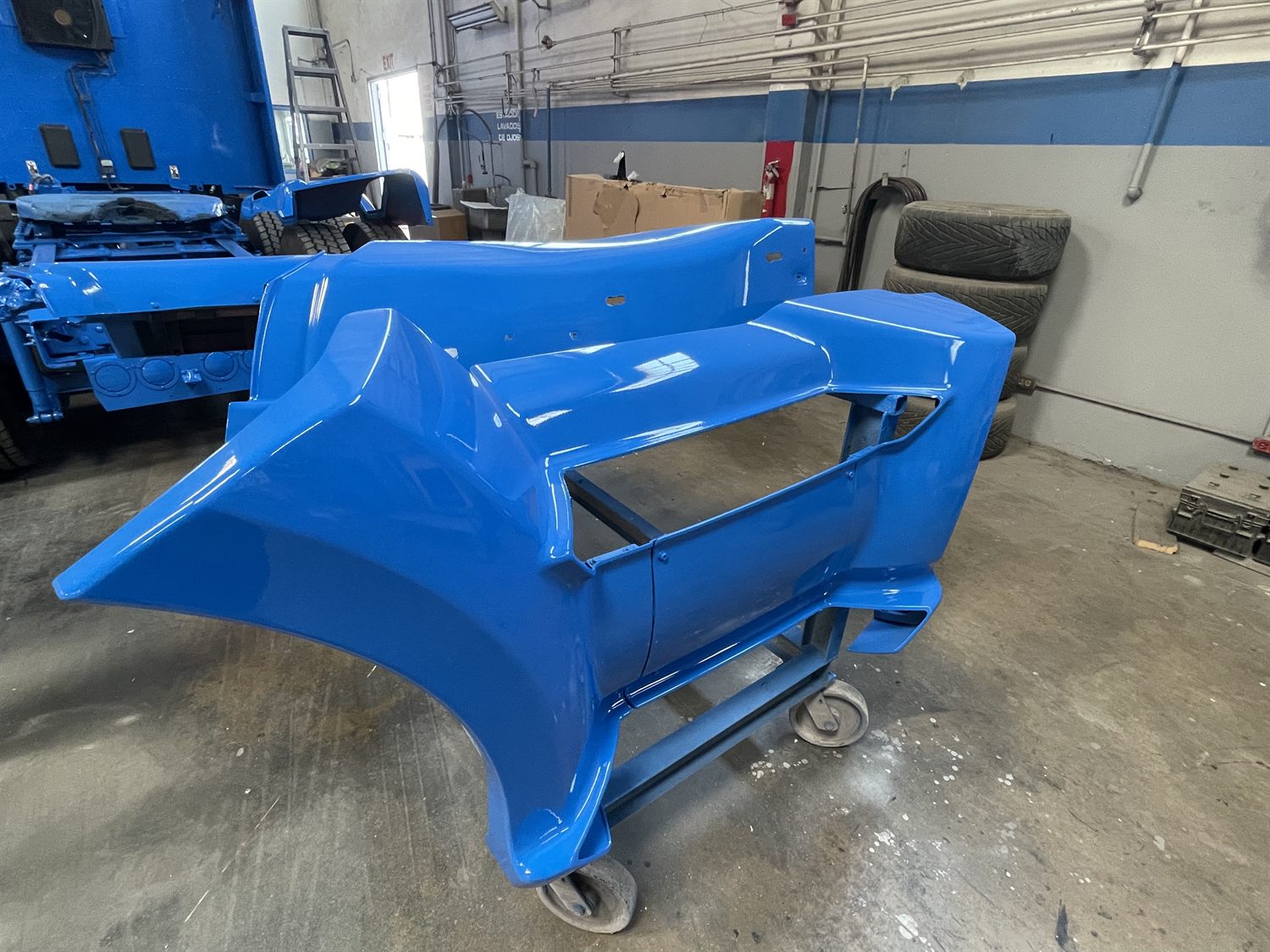 Custom part refinish